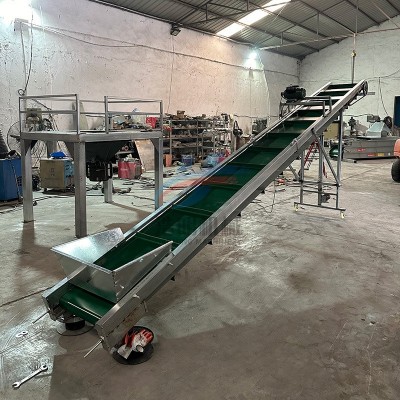 裝貨柜車(chē)用皮帶輸送機(jī)蔬菜裝車(chē)神器多用途皮帶上料機(jī)入庫(kù)傳送帶