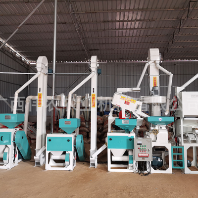 強拉風新三型滾動清理篩組合碾米機