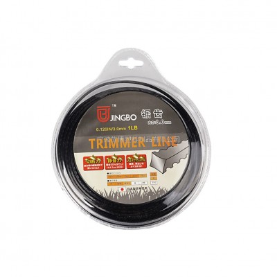 3.0mm 泡殼包裝，黑色鋸齒打草繩農(nóng)機配件通用配件