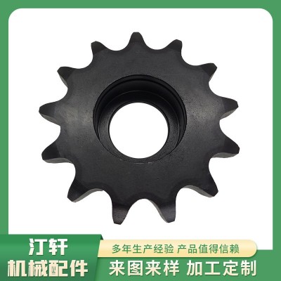 廠家生產(chǎn)減速機(jī)齒輪鏈輪 非標(biāo)工業(yè)傳動(dòng)件 1寸13牙漲緊鏈輪