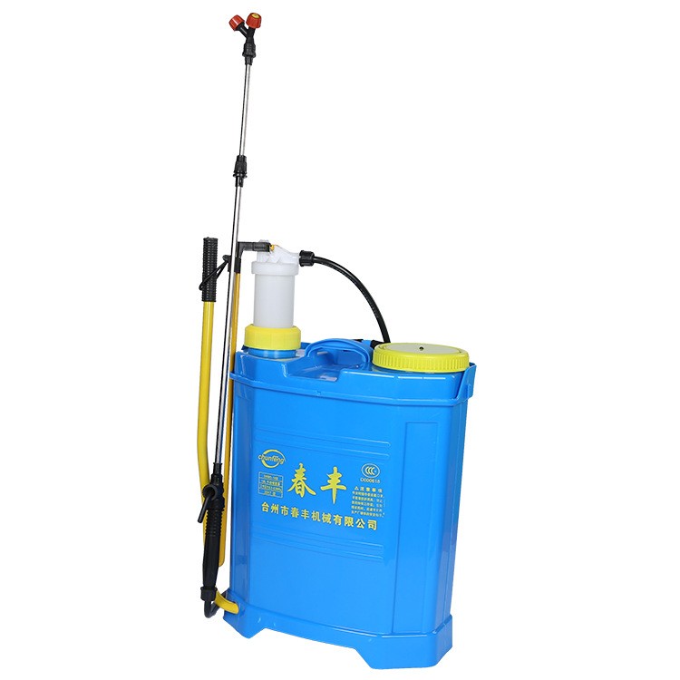 供應(yīng)春豐農(nóng)祥16L單雙管八角手動噴霧器 農(nóng)用果樹背負式園林噴霧器