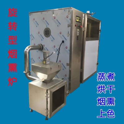 JY-50 型全自動電加熱燒雞紅腸蒸煮煙熏爐 上色設備 聚鈺