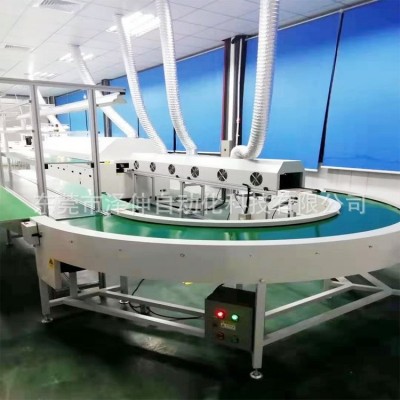 環(huán)形輸送線 廠家直供U形組裝線 90度180度轉(zhuǎn)角機 皮帶轉(zhuǎn)彎機