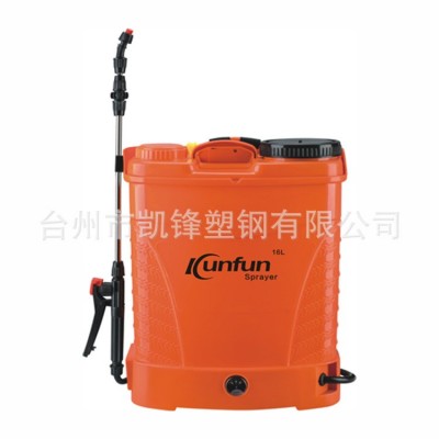 凱鋒16升農業家用背負式便攜式電瓶電動化學藥品自動塑料噴霧器