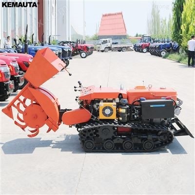 可遙控旋耕開溝施肥田園管理機