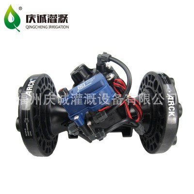 5寸電磁閥加法蘭12-24V直流脈沖水力控制閥農(nóng)業(yè)灌溉系統(tǒng)用