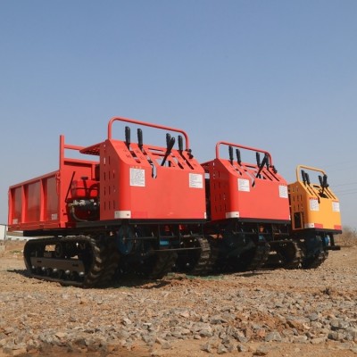 爬山王虎運輸車履帶運輸車 農用全地形果園山地自卸車運料拖拉機