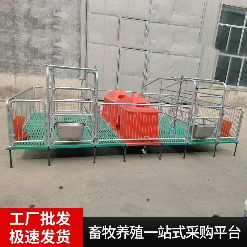 廠家現(xiàn)貨母豬產(chǎn)床豬用復(fù)合產(chǎn)保兩用仔豬分娩床熱鍍鋅加厚母豬產(chǎn)床
