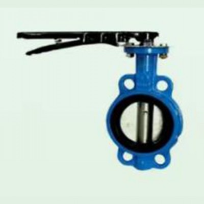 對(duì)夾式手柄蝶