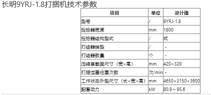 長(zhǎng)明撿拾揉切壓捆機(jī)