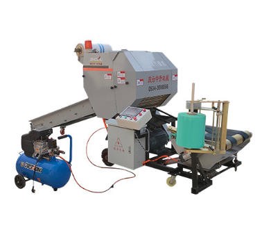 50型圓草捆打捆包膜一體機(jī)