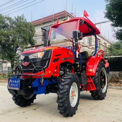 力王504四驅(qū)拖拉機東方紅4100發(fā)動機四輪爬山農(nóng)用車高配大輪胎 1臺